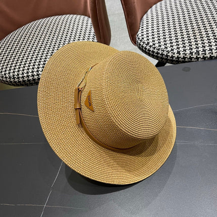 DIOR 26S STRAW BOATER HAT STYLE 193
