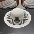 CHANEL 26S WIDE-BRIM STRAW HAT 335717