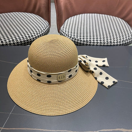 DIOR 26S BRIM STRAW SUN HAT STYLE 180