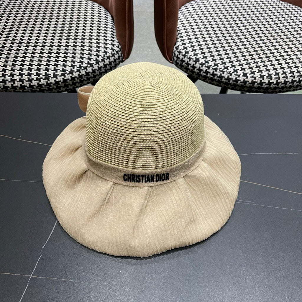 DIOR 26S SILK-BRIM HAT STYLE 71
