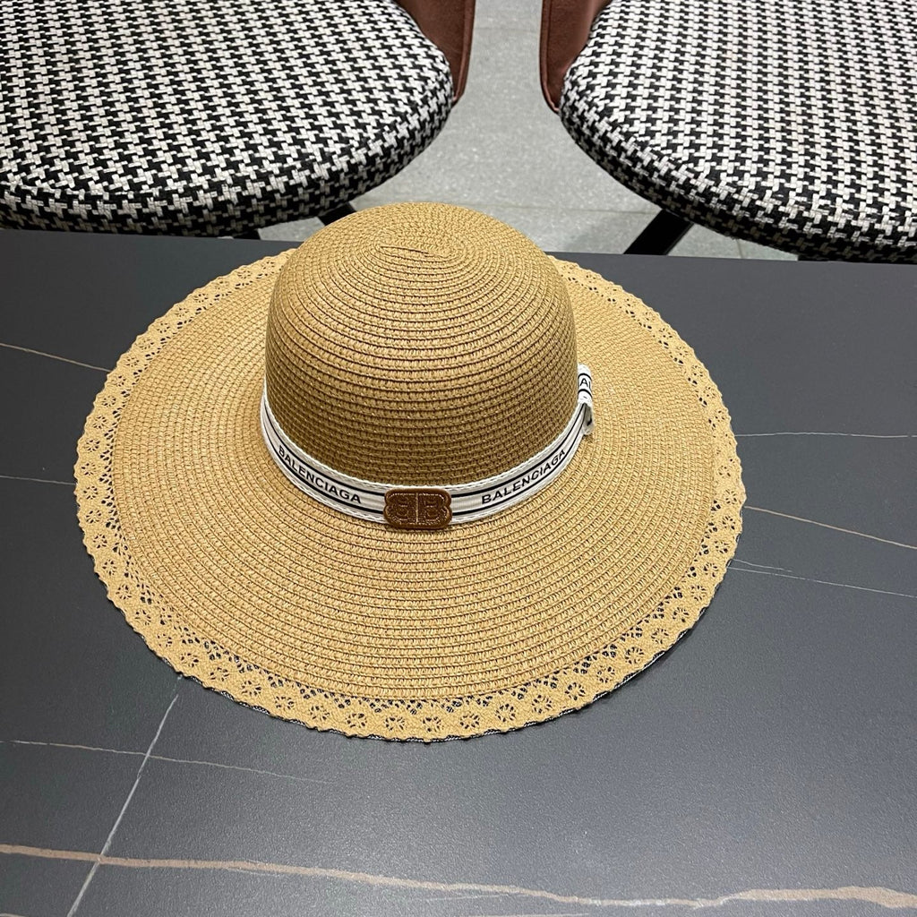 BALENCIAGA 26S WIDE-BRIMMED HAT STYLE 107
