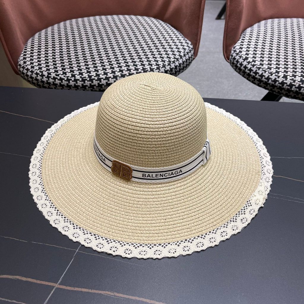 BALENCIAGA 26S WIDE-BRIMMED HAT STYLE 109