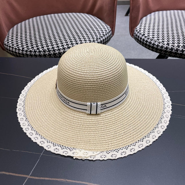 BALENCIAGA 26S WIDE-BRIMMED HAT STYLE 109