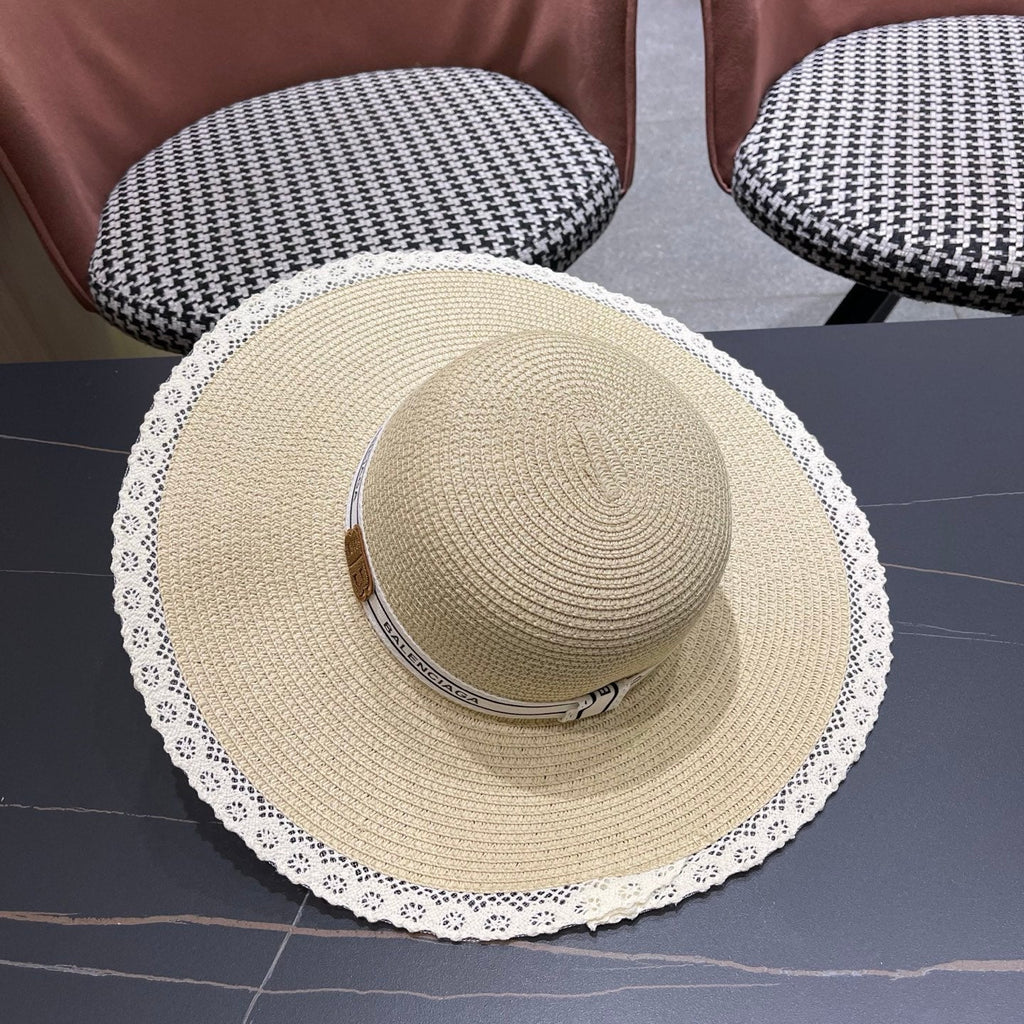 BALENCIAGA 26S WIDE-BRIMMED HAT STYLE 109