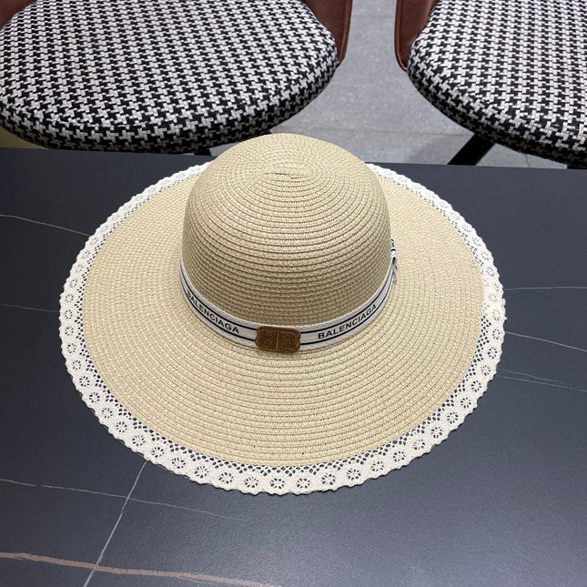 BALENCIAGA 26S WIDE-BRIMMED HAT STYLE 109