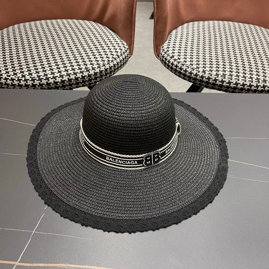 BALENCIAGA 26S WIDE-BRIMMED HAT STYLE 108
