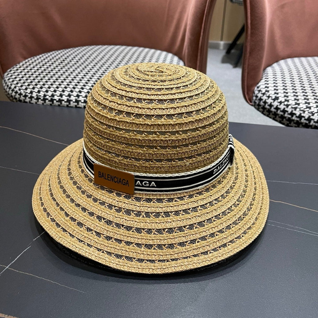 BALENCIAGA 26S WIDE-BRIMMED HAT STYLE 77