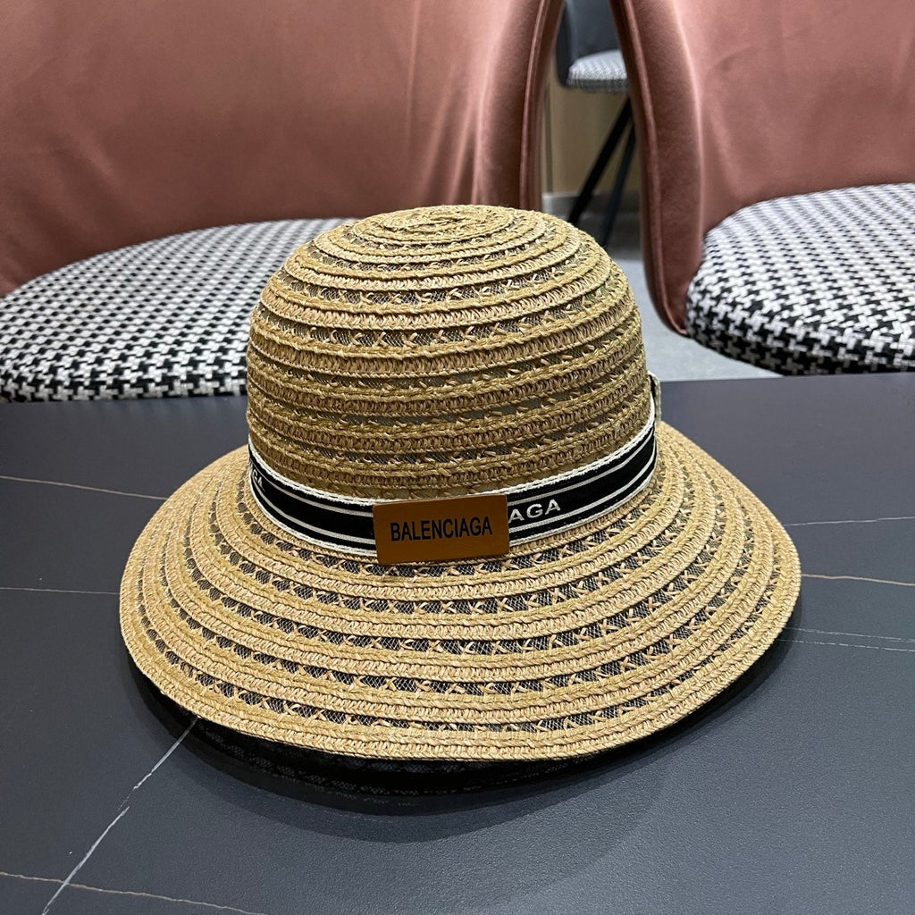 BALENCIAGA 26S WIDE-BRIMMED HAT STYLE 77
