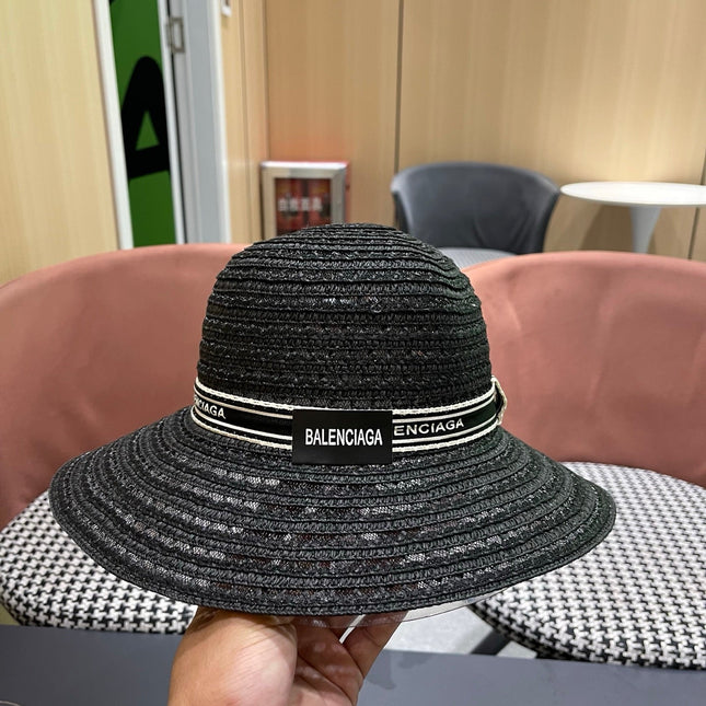 BALENCIAGA 26S WIDE-BRIMMED HAT STYLE 76