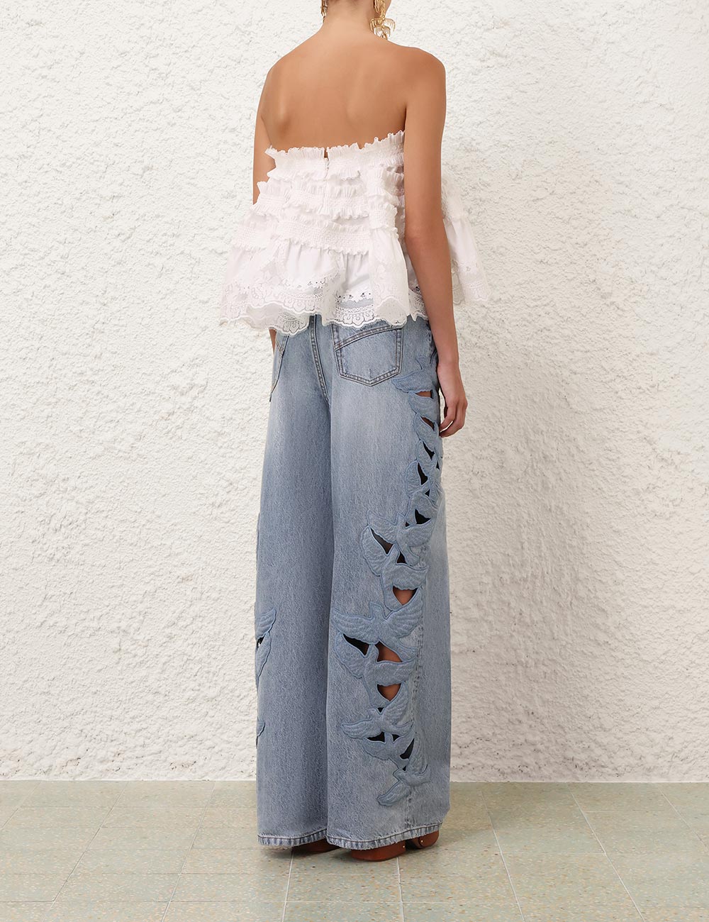 ZIMMERMANN 26S SPAGHETTI STRAP TOP STYLE 114