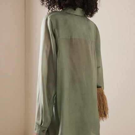 ZIMMERMANN 26S BLOUSE AND WIDE-LEG PANTS SET 248