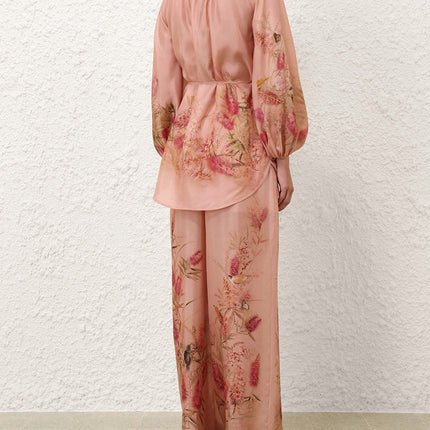 ZIMMERMANN 26S BLOUSE AND WIDE-LEG PANTS SET 247