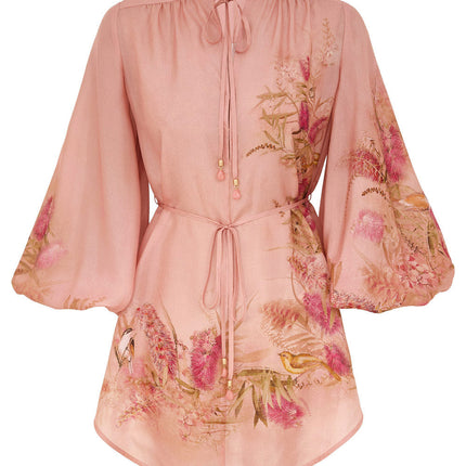 ZIMMERMANN 26S BLOUSE AND WIDE-LEG PANTS SET 247