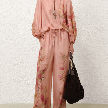 ZIMMERMANN 26S BLOUSE AND WIDE-LEG PANTS SET 247