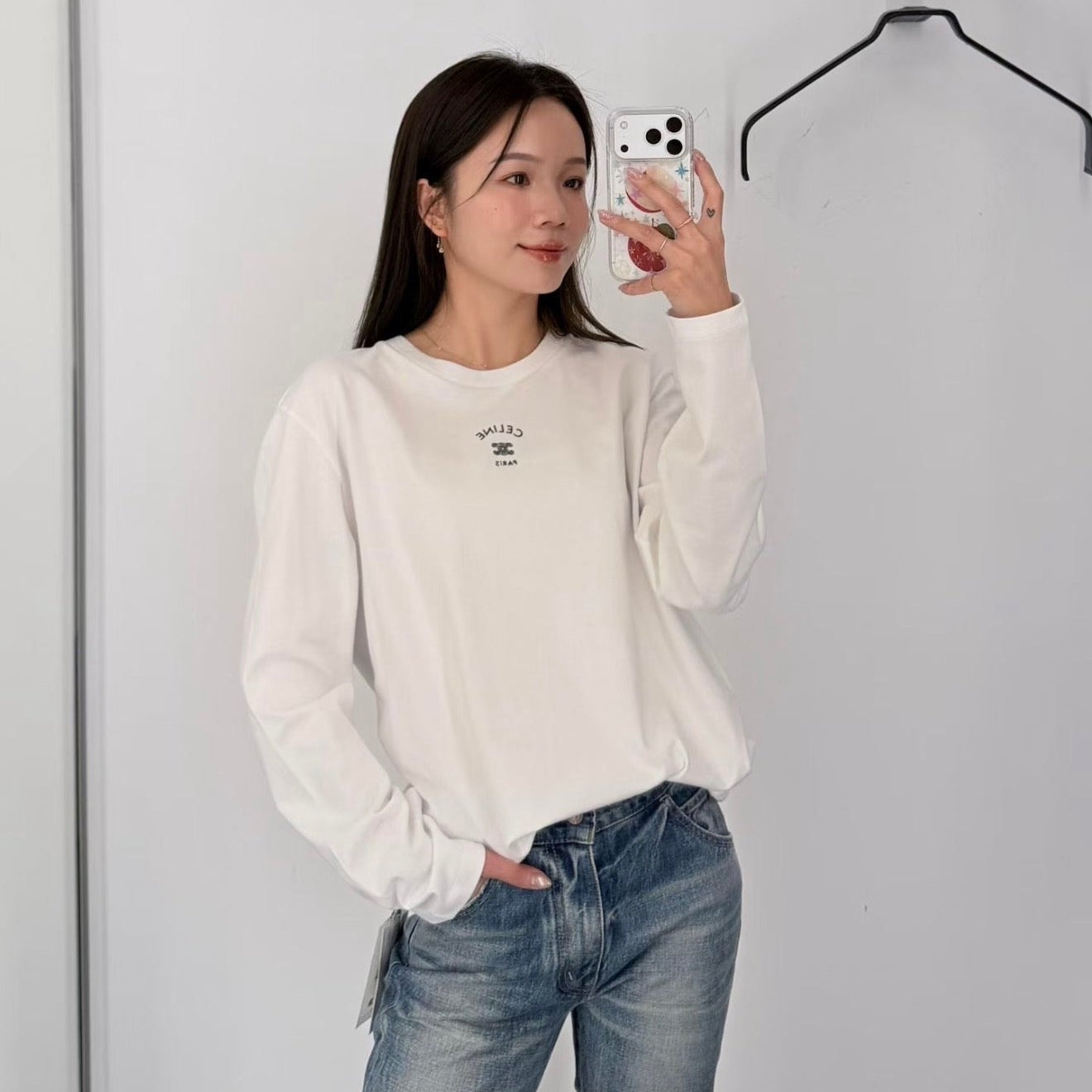 CELINE 26S LONG SLEEVE T-SHIRT 174