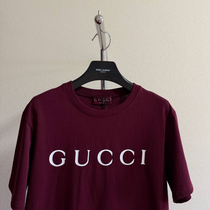 Gucci T-shirt Red Cotton