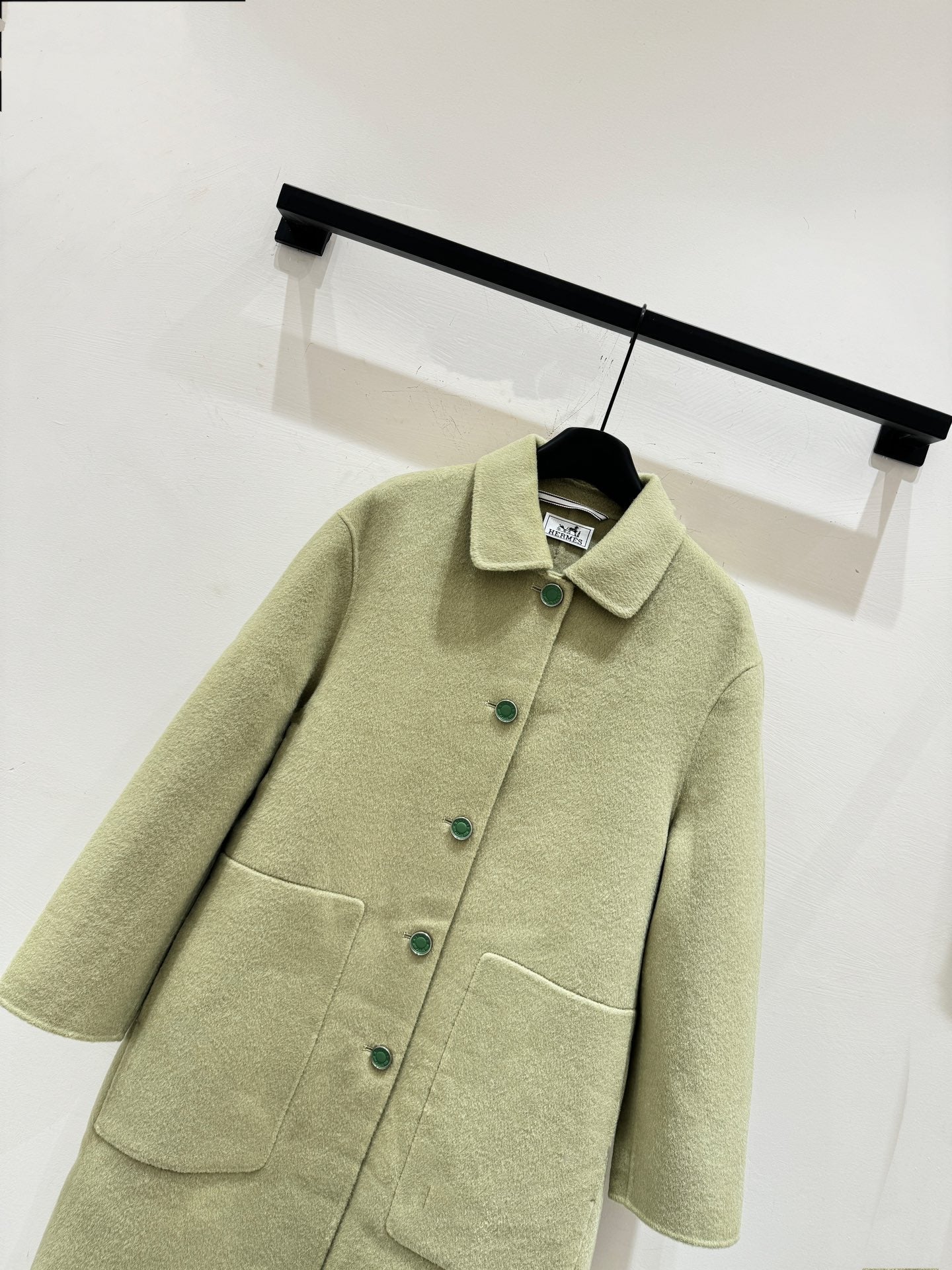 HERMES 25S LONG CASHMERE COAT 171