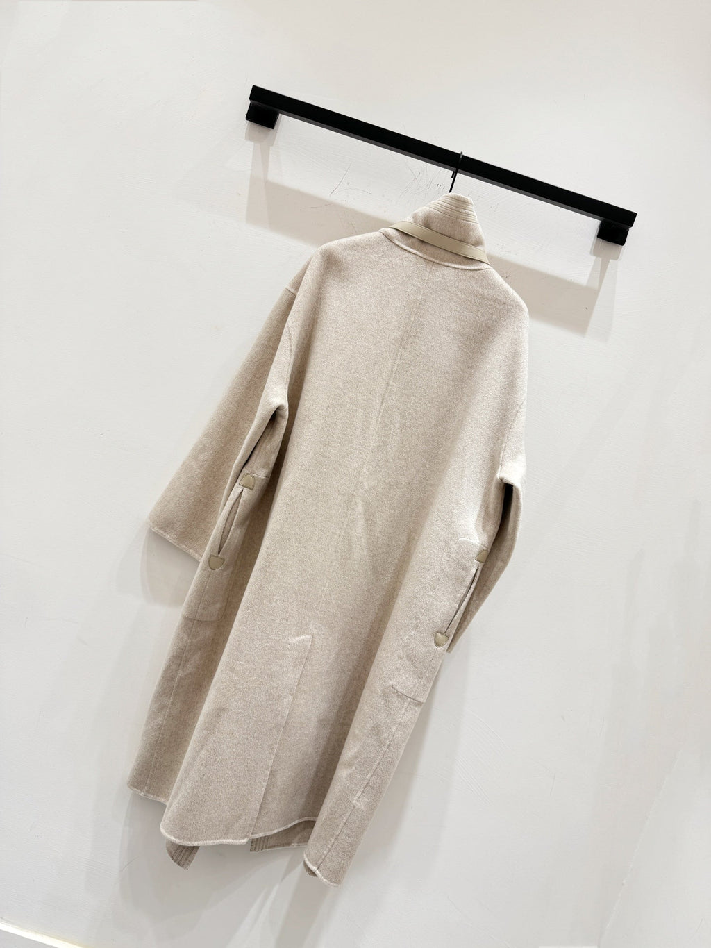 HERMES 25S LONG CASHMERE COAT 156