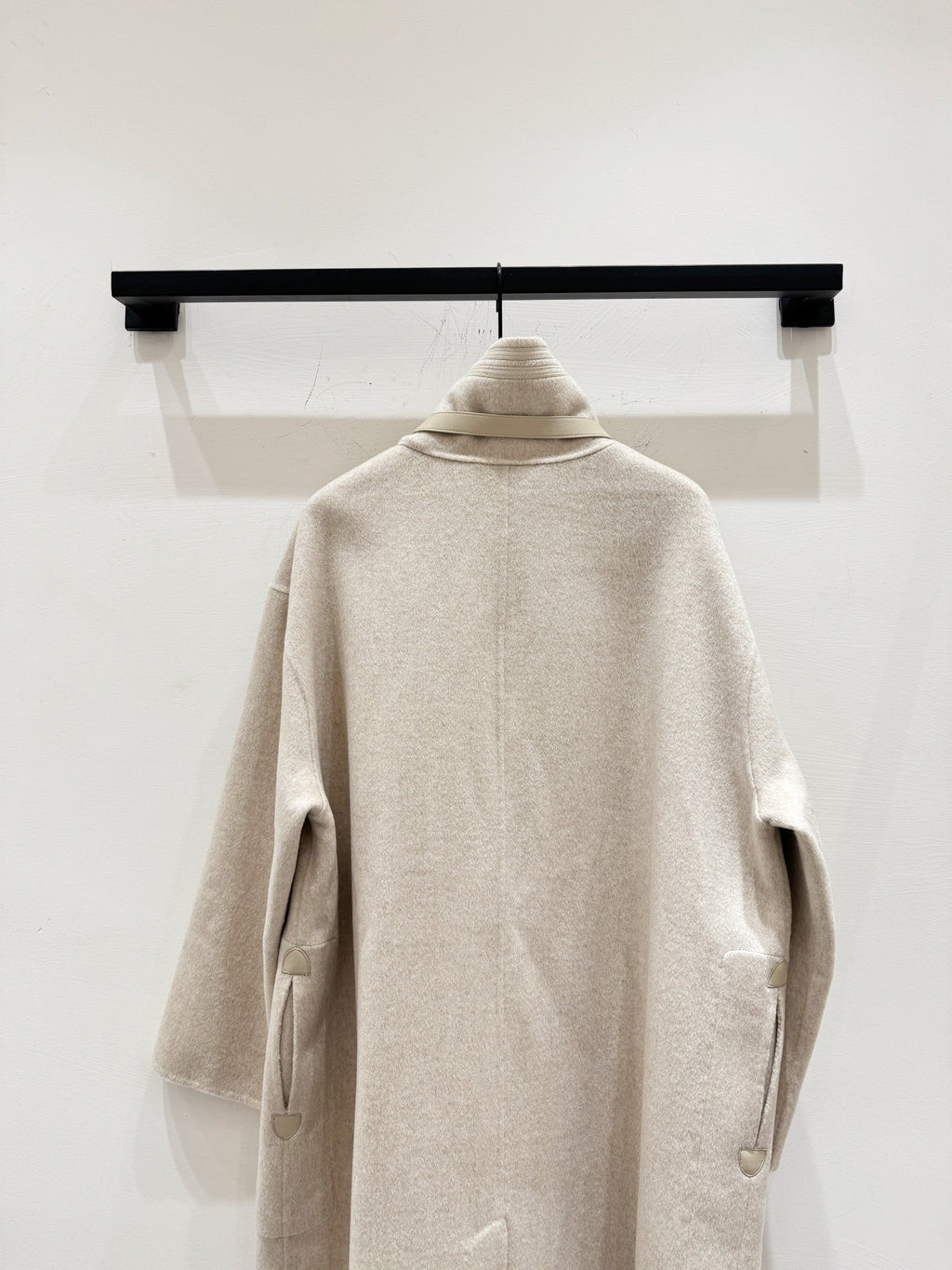 HERMES 25S LONG CASHMERE COAT 156