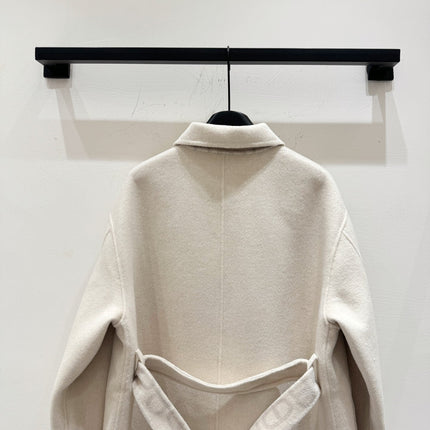 HERMES 25S LONG CASHMERE COAT 154