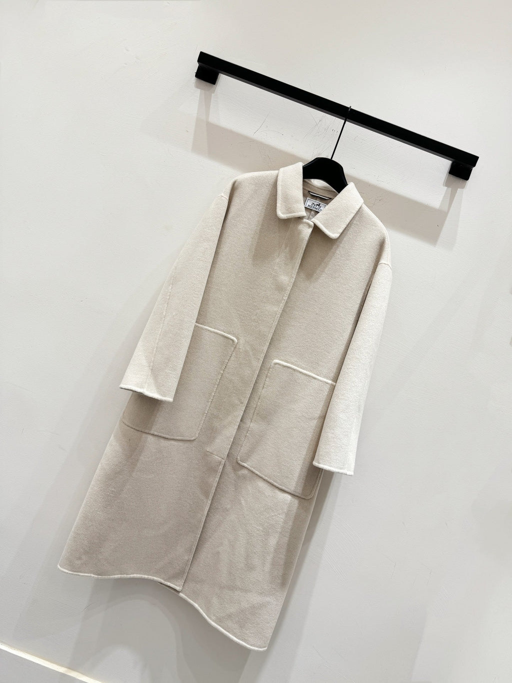 HERMES 25S LONG CASHMERE COAT 154