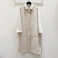 HERMES 25S LONG CASHMERE COAT 154