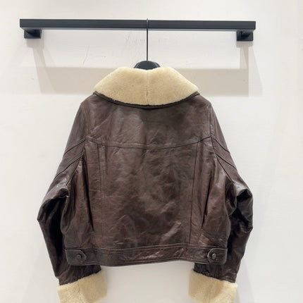 MIUMIU LEATHER JACKET STYLE 585