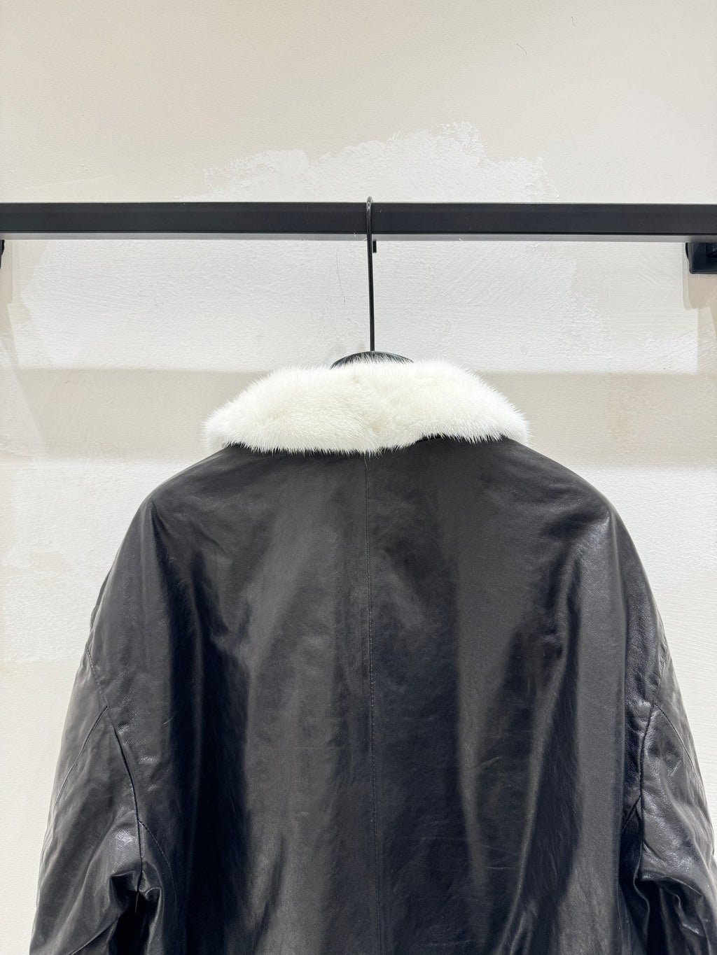 MAX MARA 25S SHEEPSKIN AND MINK FUR COAT 154