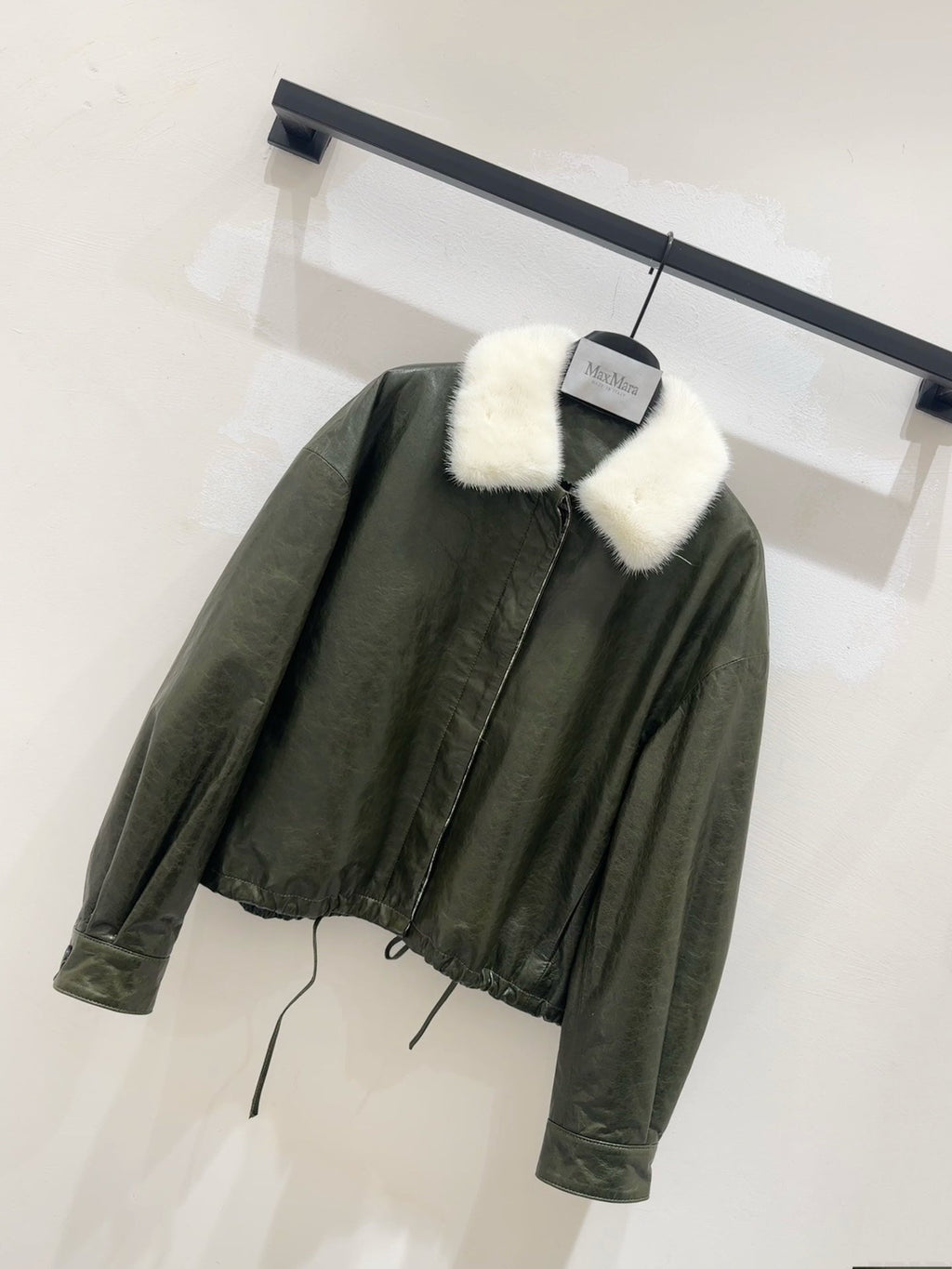 MAX MARA 25S SHEEPSKIN AND MINK FUR COAT 153