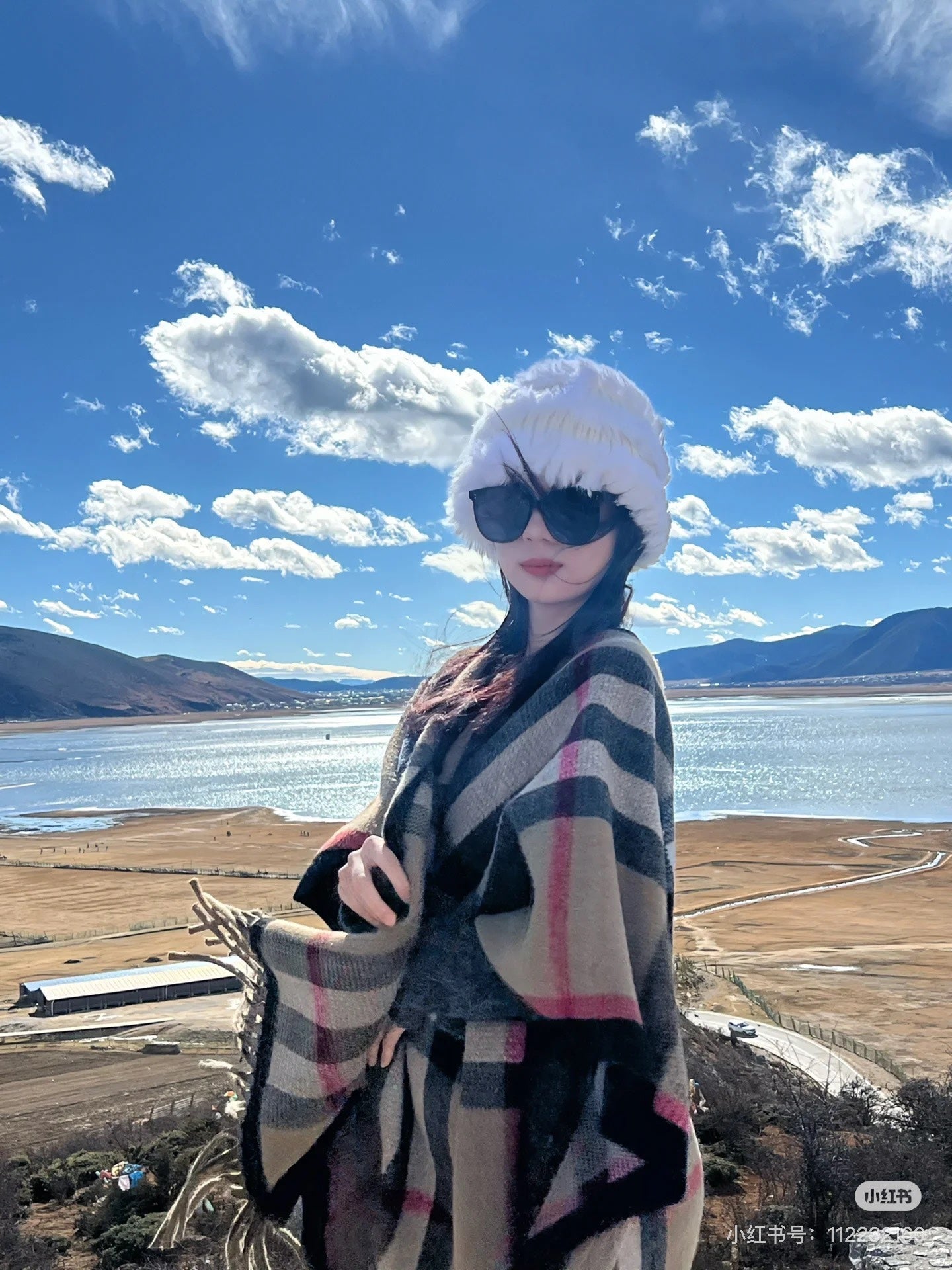 BURBERRY 25S PLAID KNIT JACKET 0030