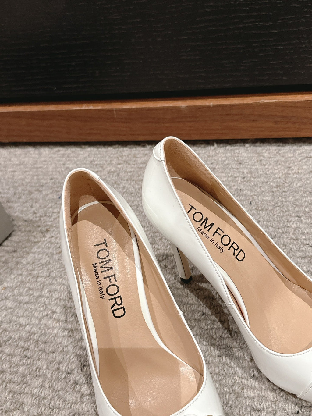 ROMAN HIGH-HEEL 10 CM IN WHITE CALFSKIN