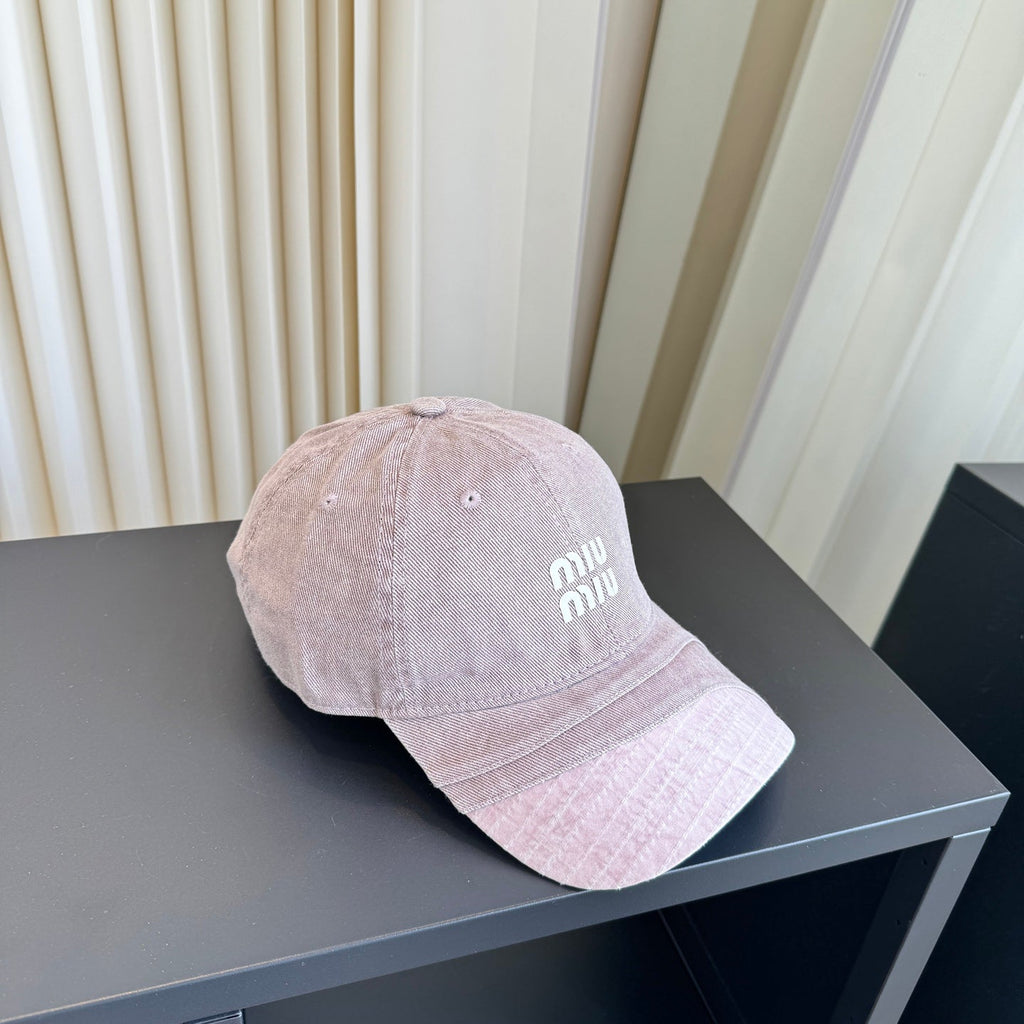 MIUMIU 26S BASEBALL CAP 320487