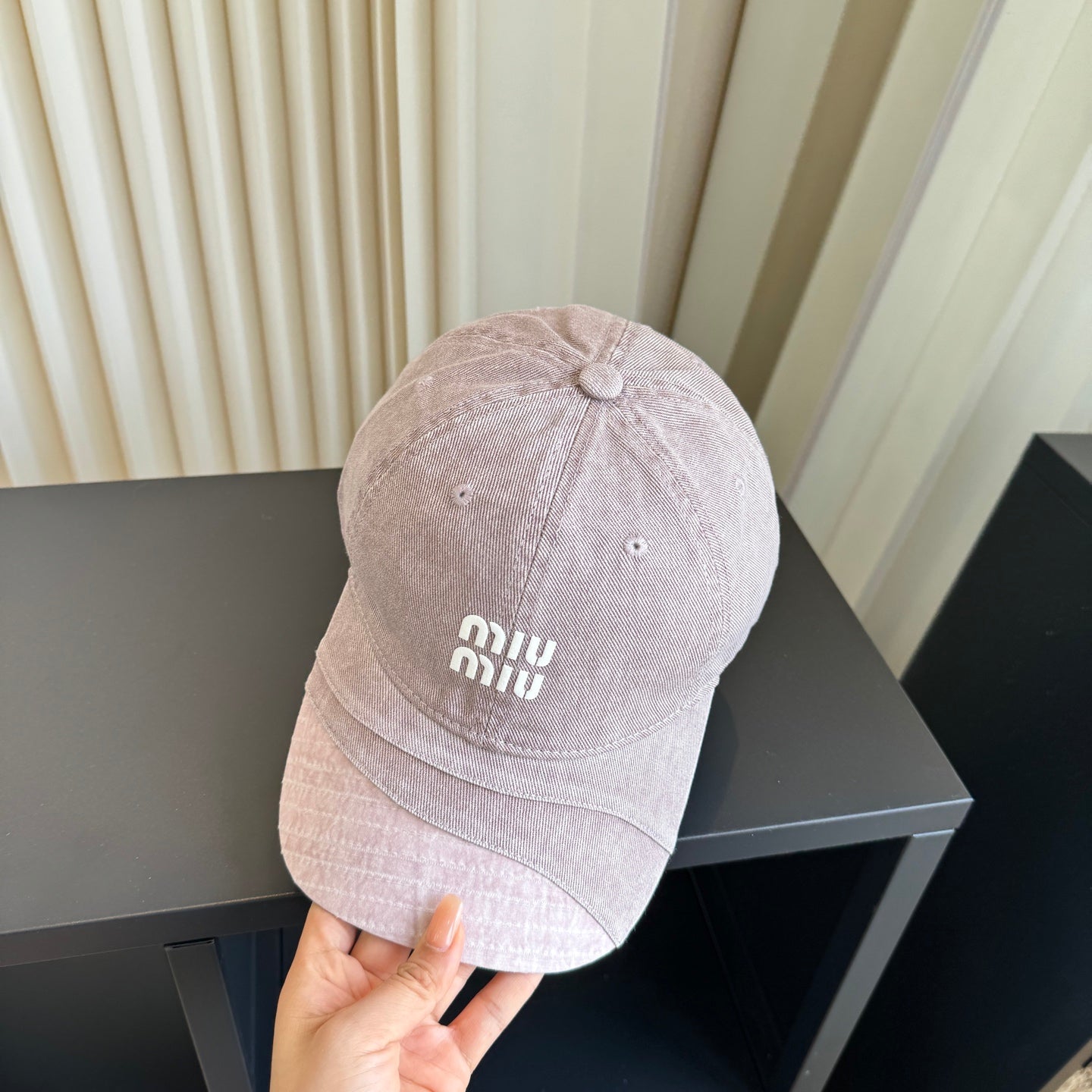 MIUMIU 26S BASEBALL CAP 320487