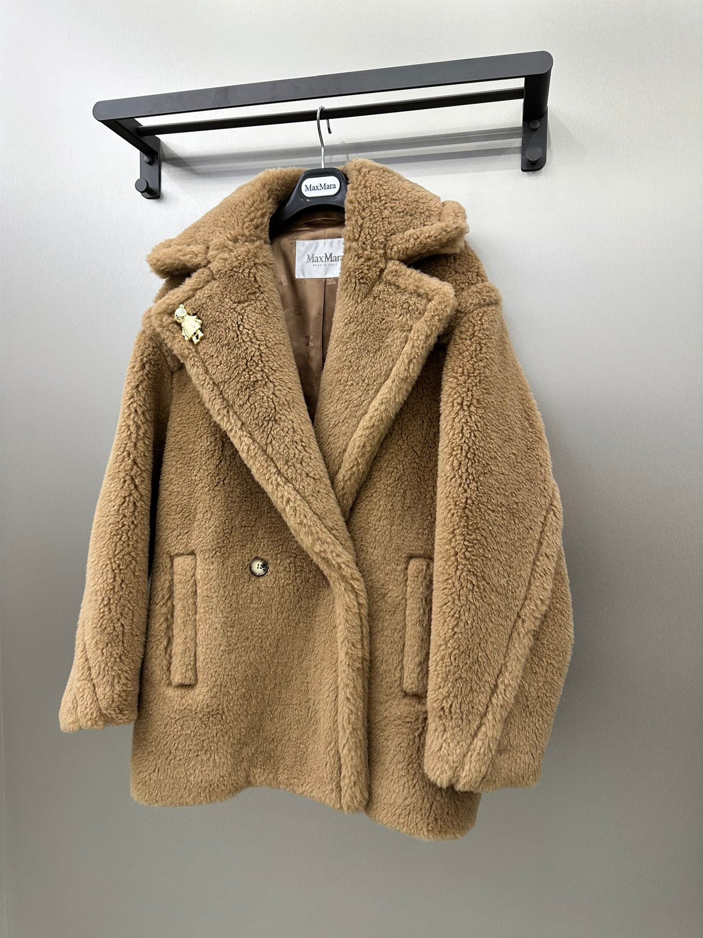MAX MARA 25S TEDDY SHORT JACKET 072