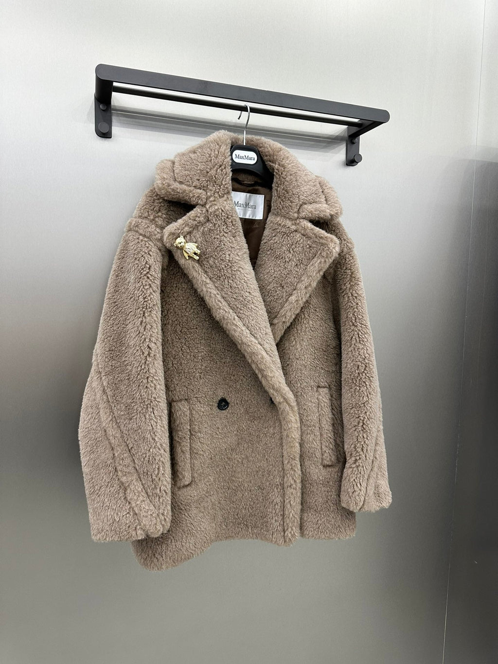 MAX MARA 25S TEDDY SHORT JACKET 070