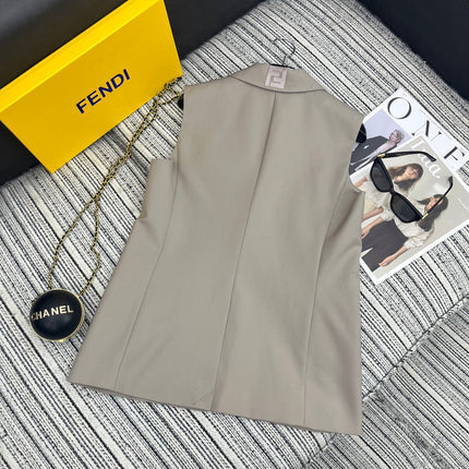 FENDI 26S TAILORED VEST 346