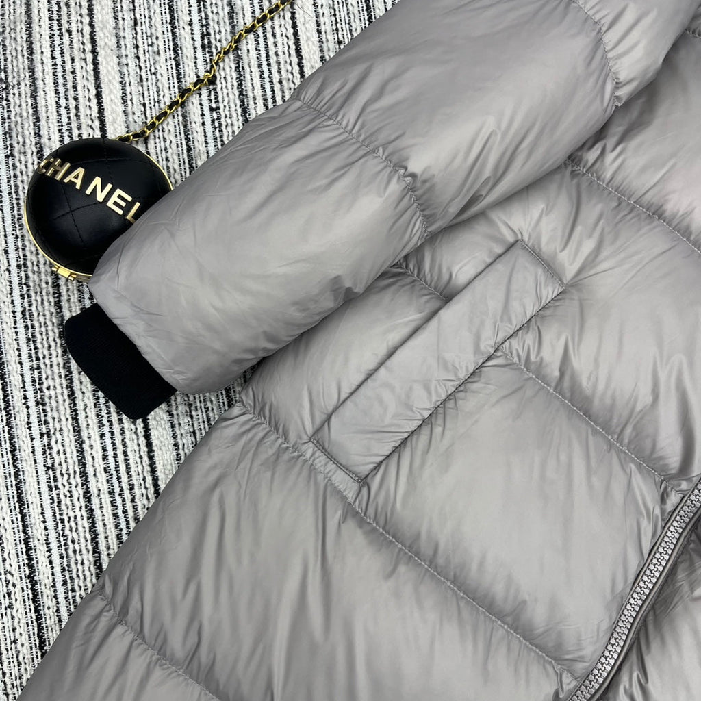 MONCLER 25S LONG HOODED COAT 254