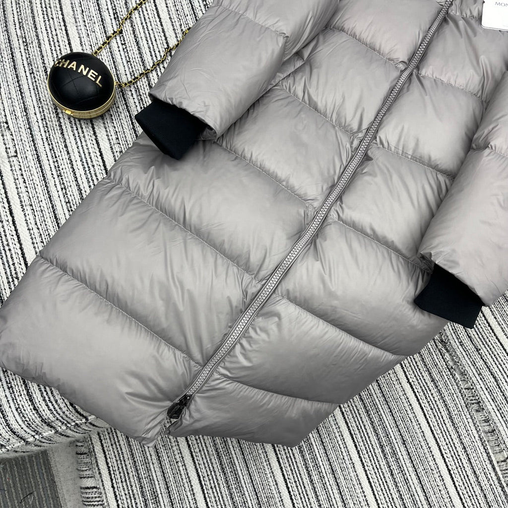 MONCLER 25S LONG HOODED COAT 254