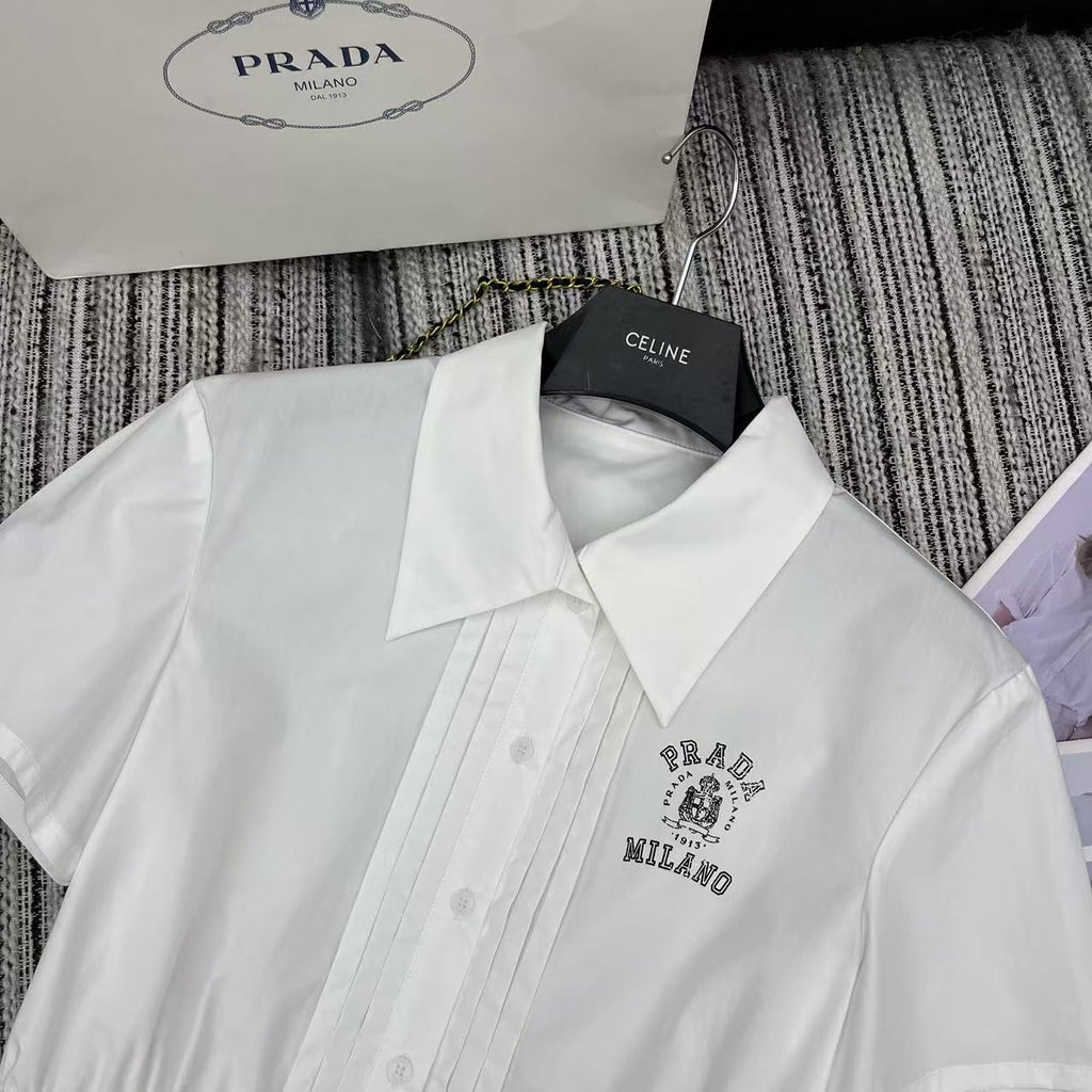 PRADA 25S SHORT-SLEEVE SHIRT 343