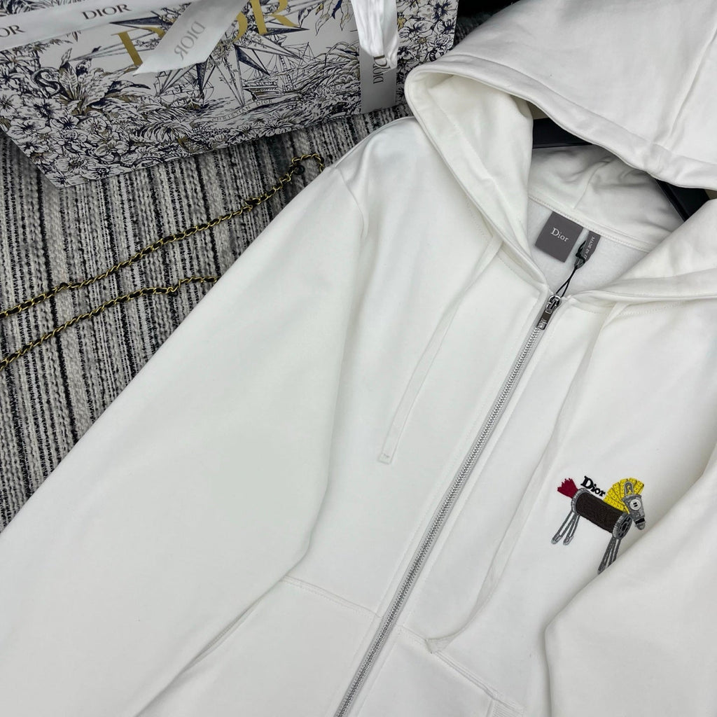 DIOR 26S HOODED CARDIGAN 1111