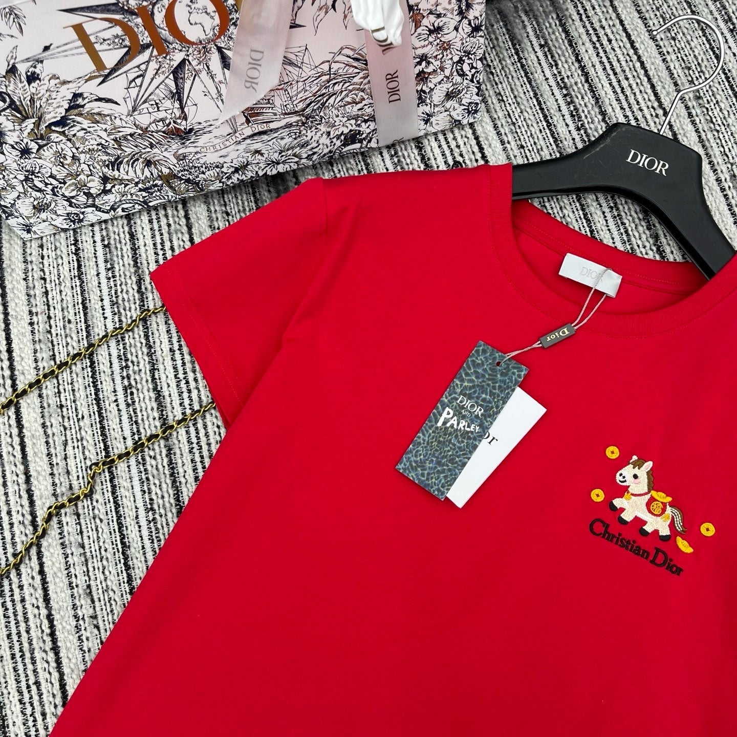 DIOR 26S SHORT-SLEEVE CREW-NECK T-SHIRT 1092