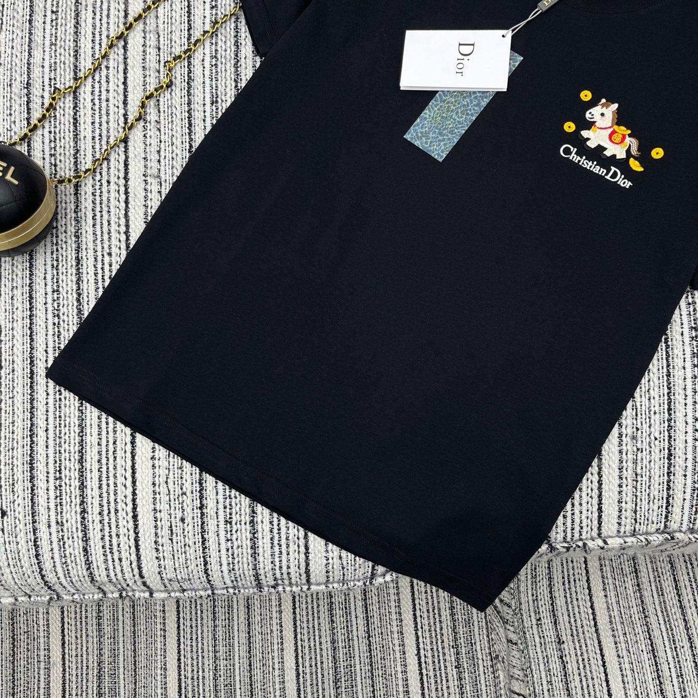 DIOR 26S SHORT-SLEEVE CREW-NECK T-SHIRT 1090