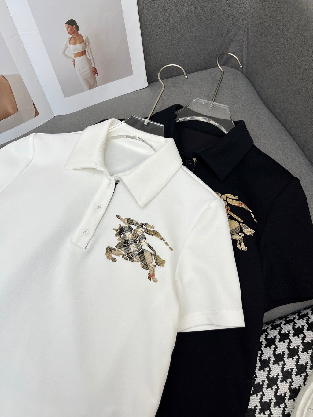 SHORT-SLEEVE EMBROIDERED LOGO POLO