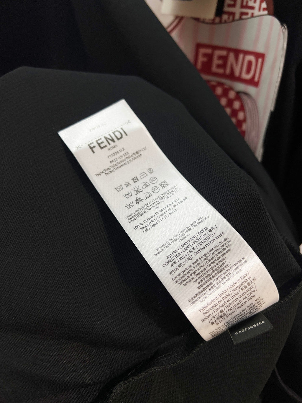 FENDI 26S SHORT SLEEVE T-SHIRT 109