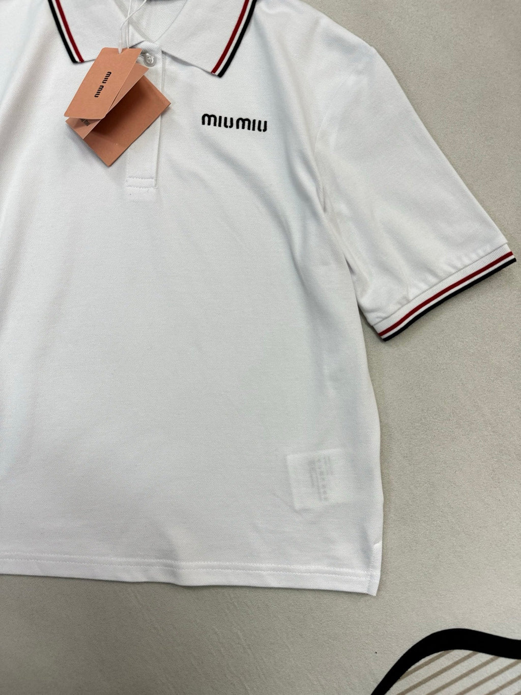 MIUMIU POLO SHIRT STYLE 744
