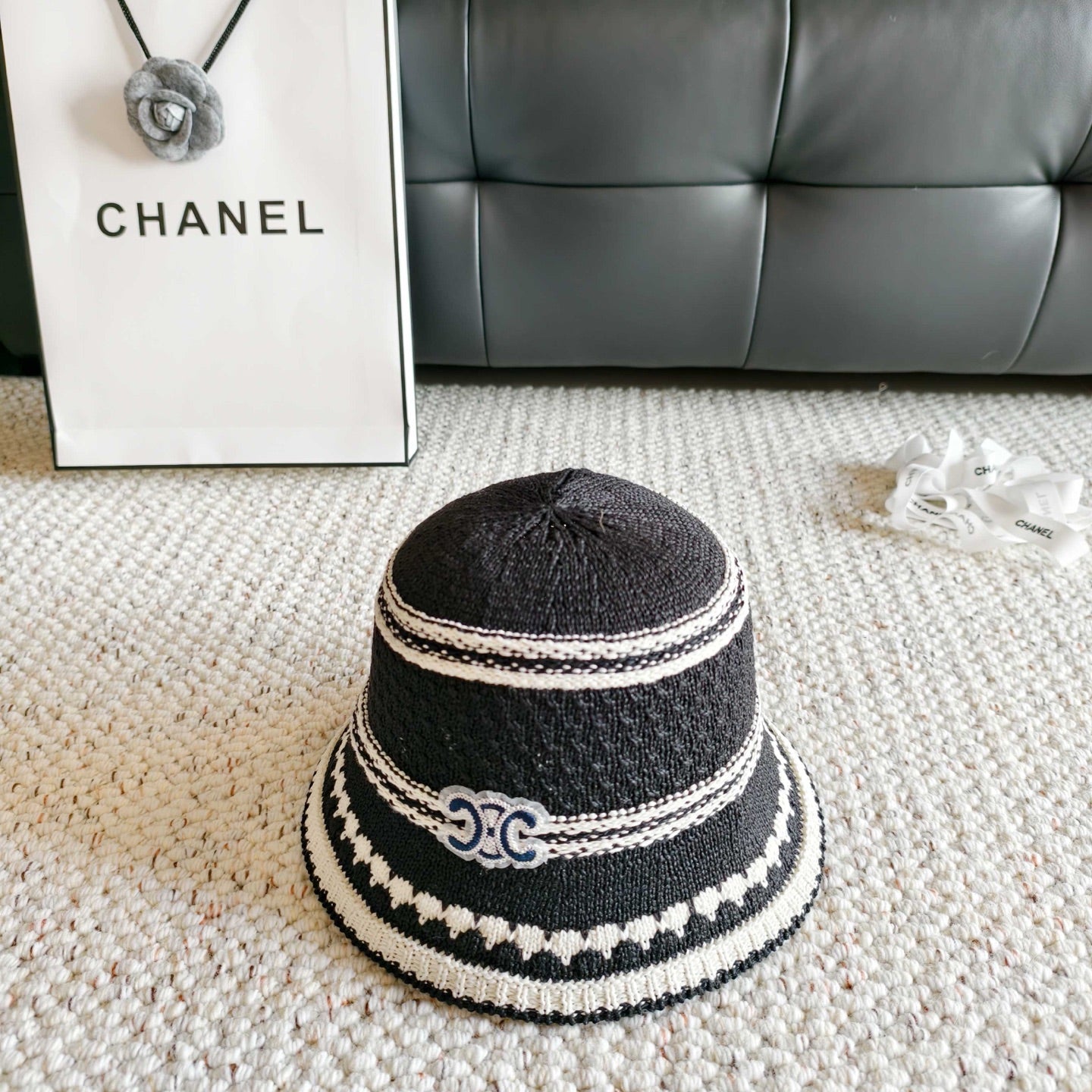 CELINE 26S DOME BUCKET HAT STYLE 51