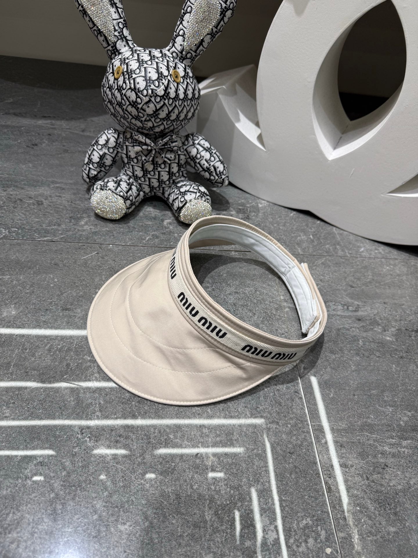 MIUMIU 26S COTTON VISOR CAP 343705