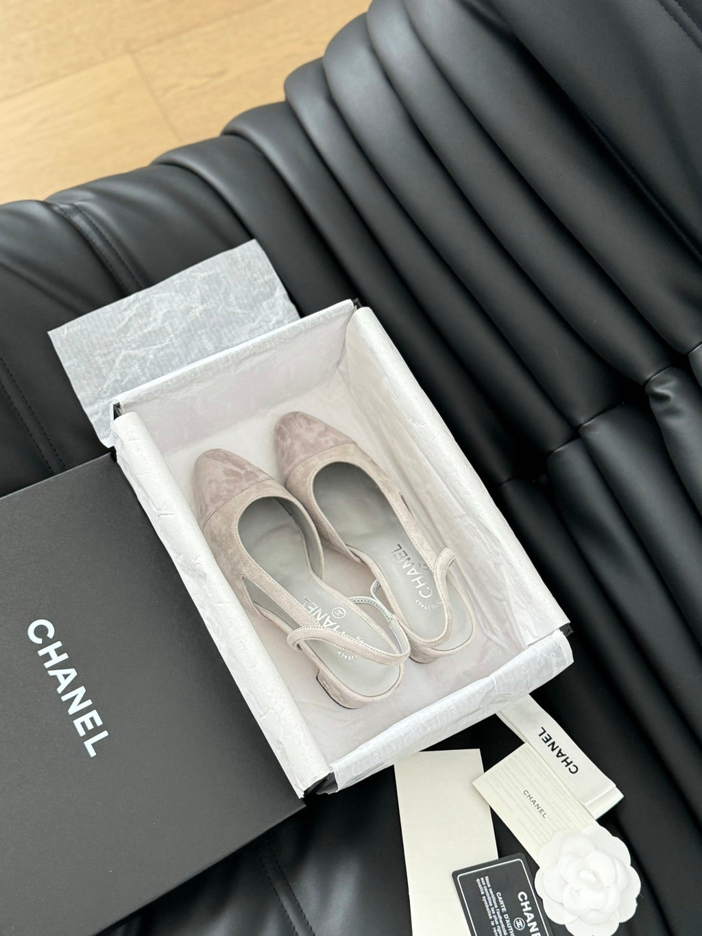 CLASSIC HIGH SLINGBACK GREY CLOUD SUEDE