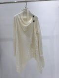 RALPH LAUREN SCARF-STYLE TOP STYLE 448