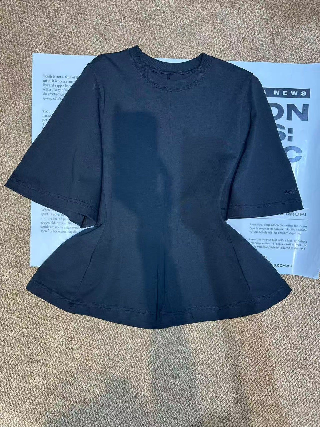 BALENCIAGA 26S KNIT T-SHIRT 101